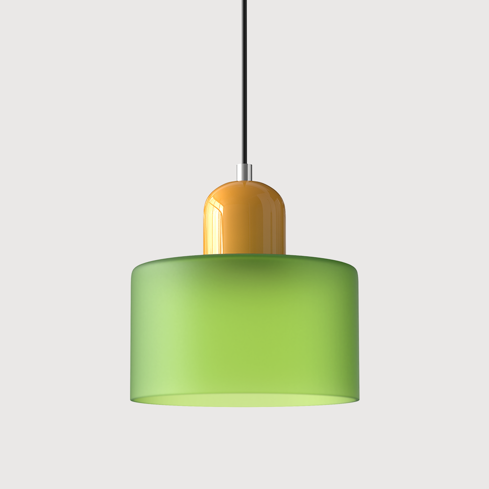 Bauhaus Pendant Light – Geometric Glass Design