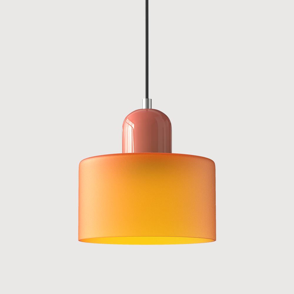 Bauhaus Pendant Light – Geometric Glass Design