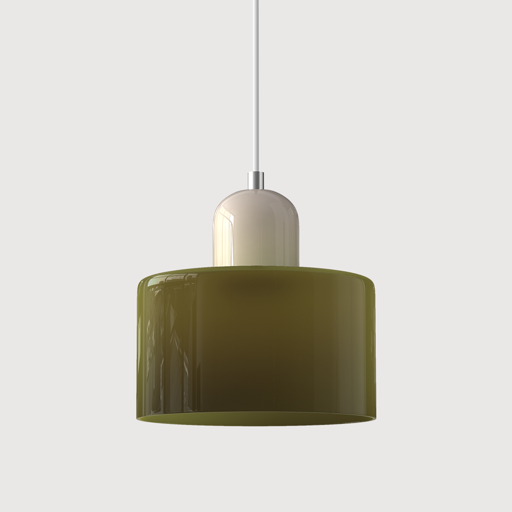 Bauhaus Pendant Light – Geometric Glass Design
