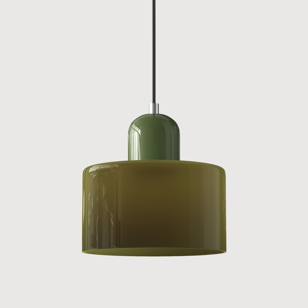 Bauhaus Pendant Light – Geometric Glass Design