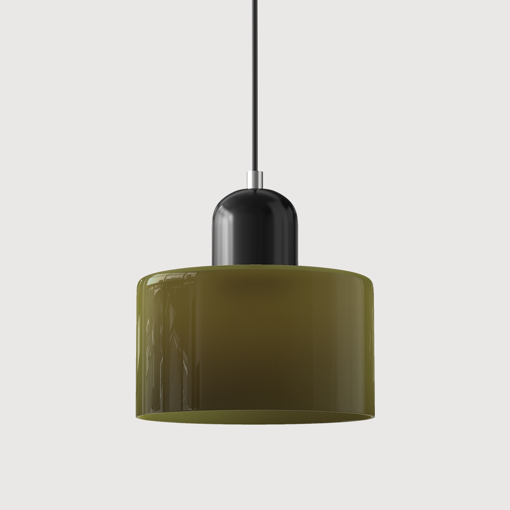 Bauhaus Pendant Light – Geometric Glass Design