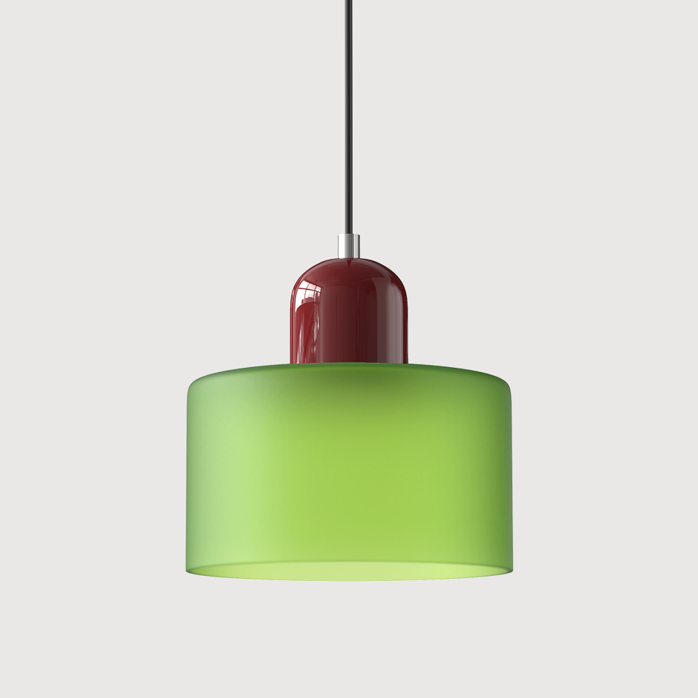 Bauhaus Pendant Light – Geometric Glass Design