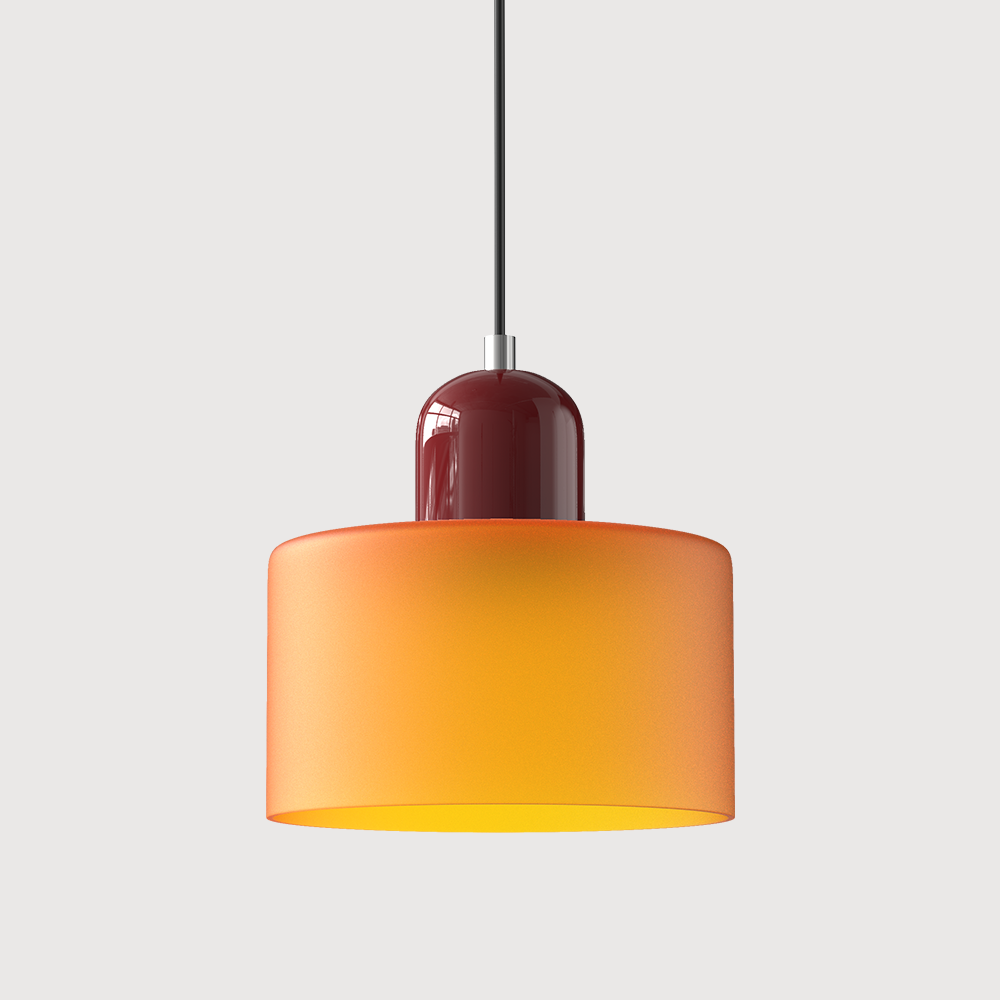Bauhaus Pendant Light – Geometric Glass Design