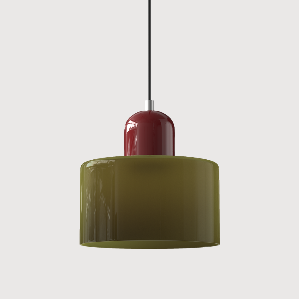 Bauhaus Pendant Light – Geometric Glass Design