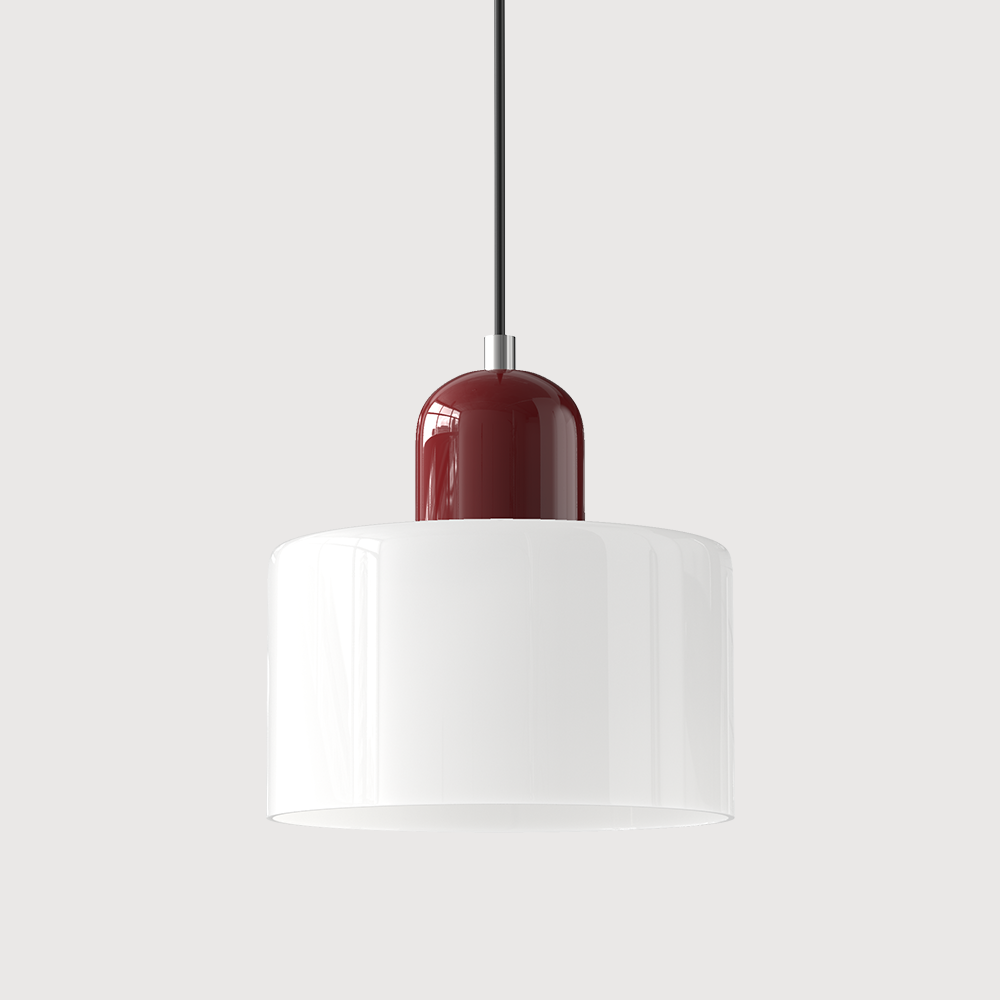 Bauhaus Pendant Light – Geometric Glass Design