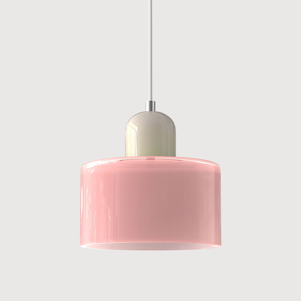 Bauhaus Pendant Light – Geometric Glass Design