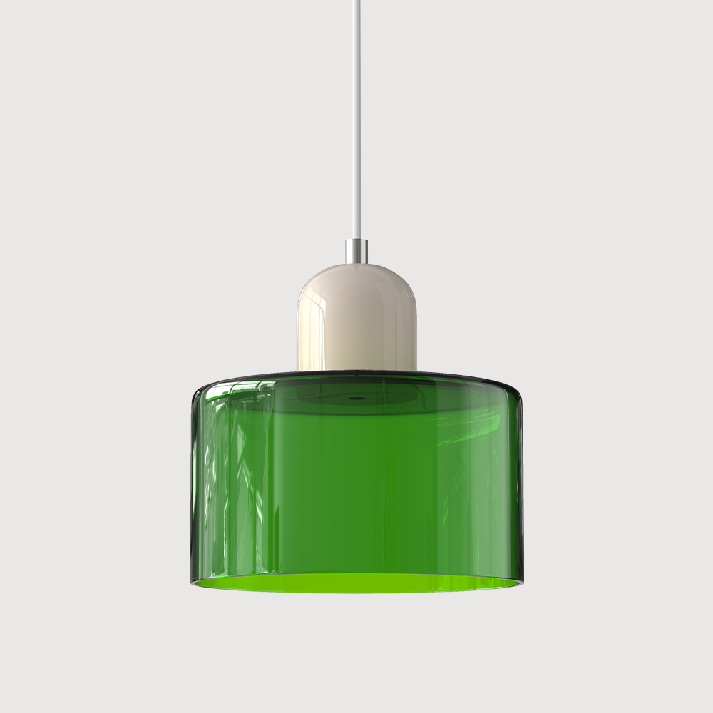 Bauhaus Pendant Light – Geometric Glass Design