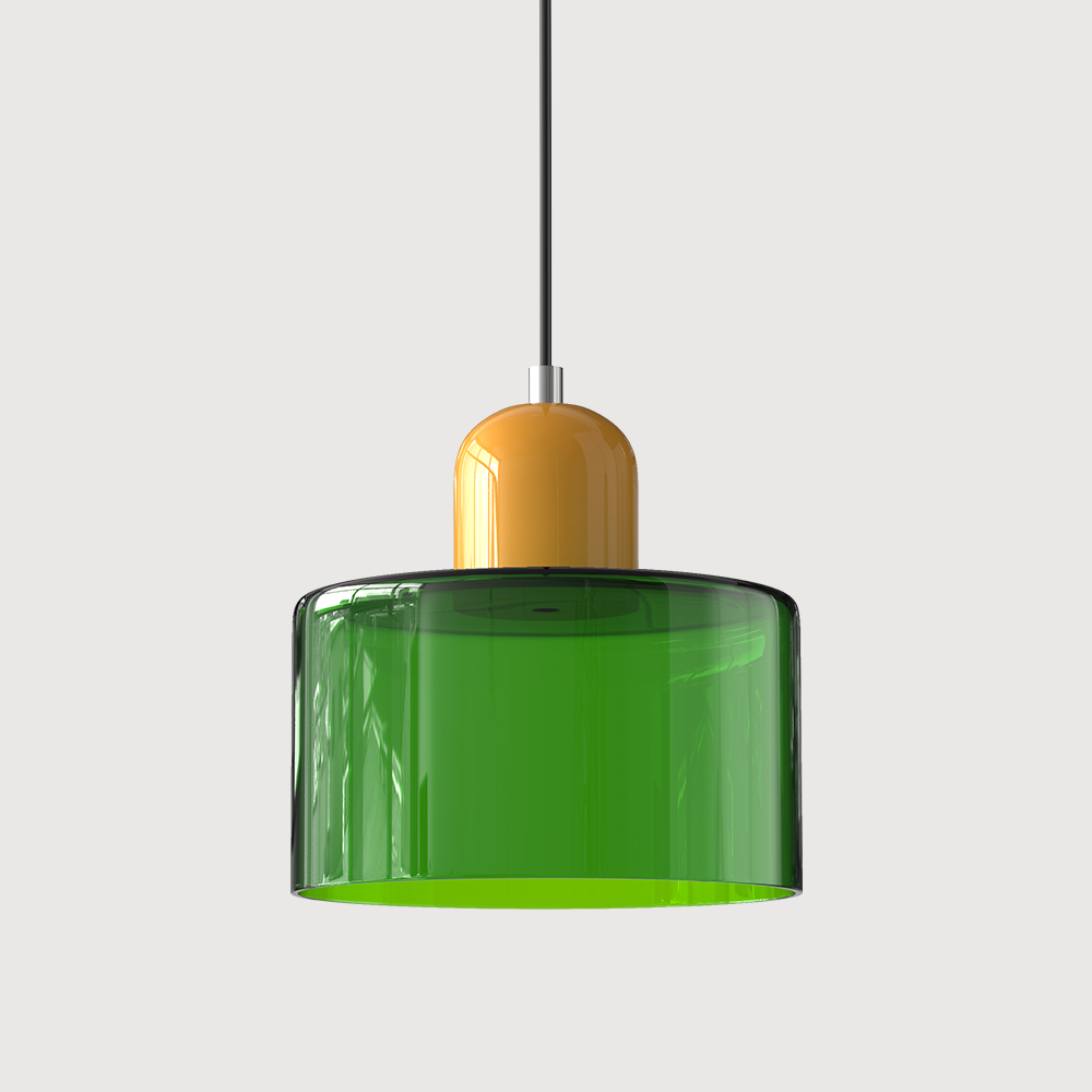 Bauhaus Pendant Light – Geometric Glass Design
