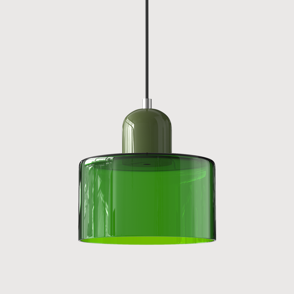 Bauhaus Pendant Light – Geometric Glass Design