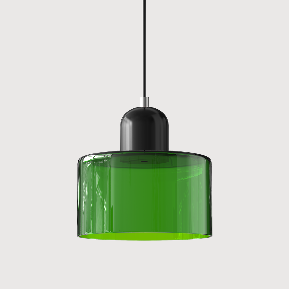 Bauhaus Pendant Light – Geometric Glass Design