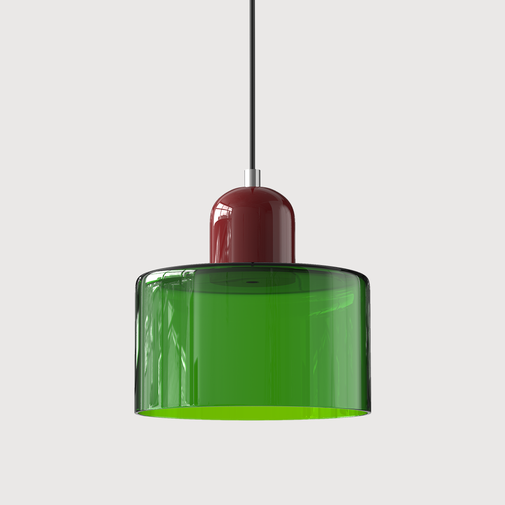 Bauhaus Pendant Light – Geometric Glass Design
