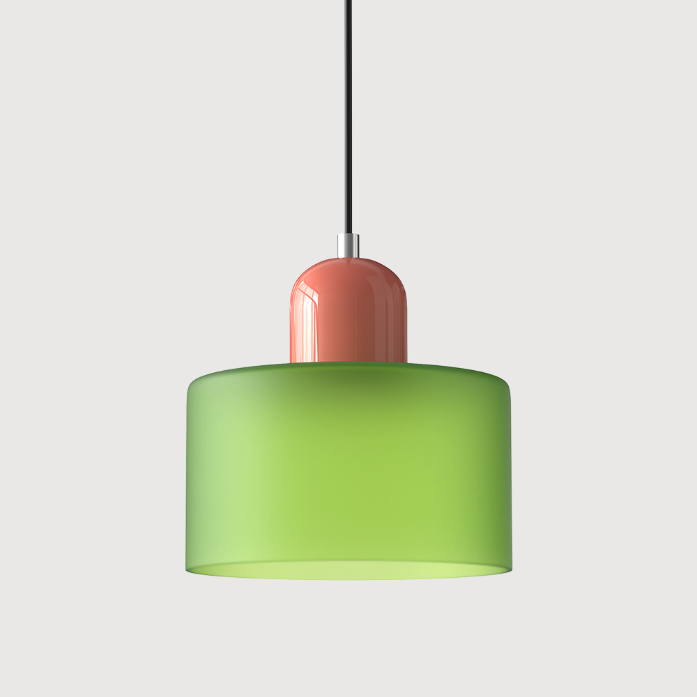Bauhaus Pendant Light – Geometric Glass Design