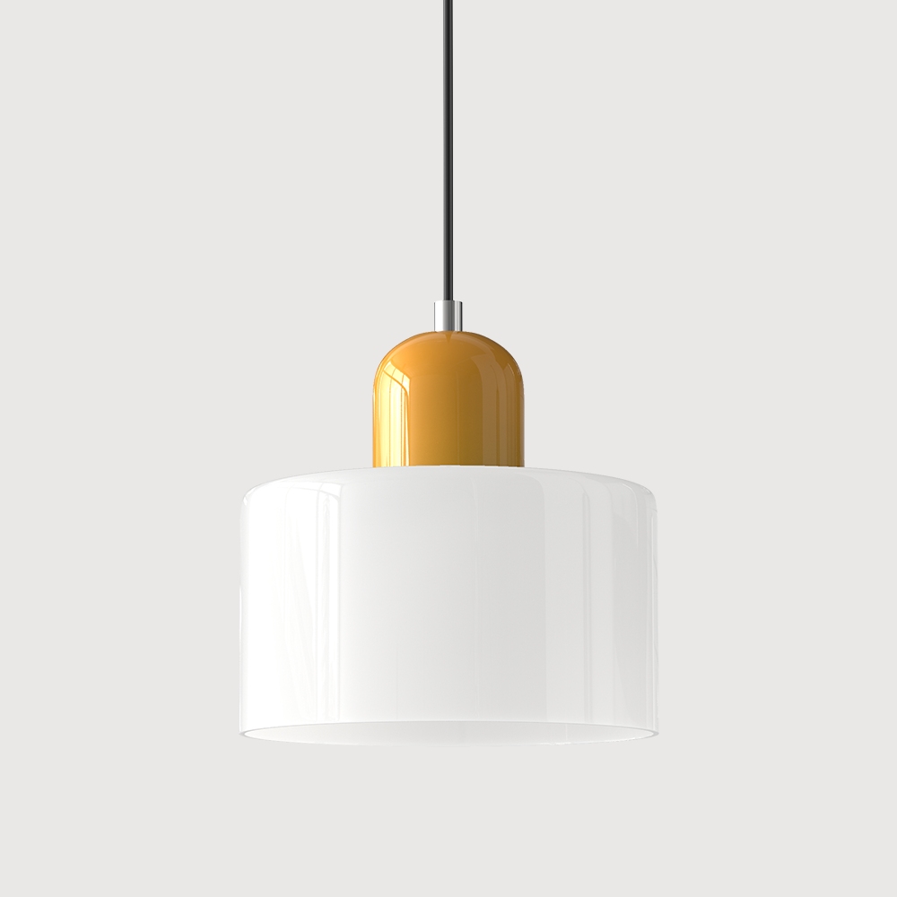 Bauhaus Pendant Light – Geometric Glass Design