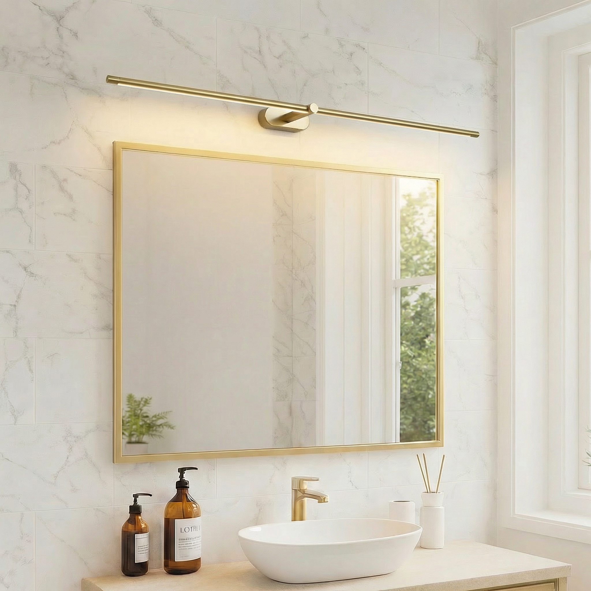 Bathroom Mirror Wall Light – LED Linear Design