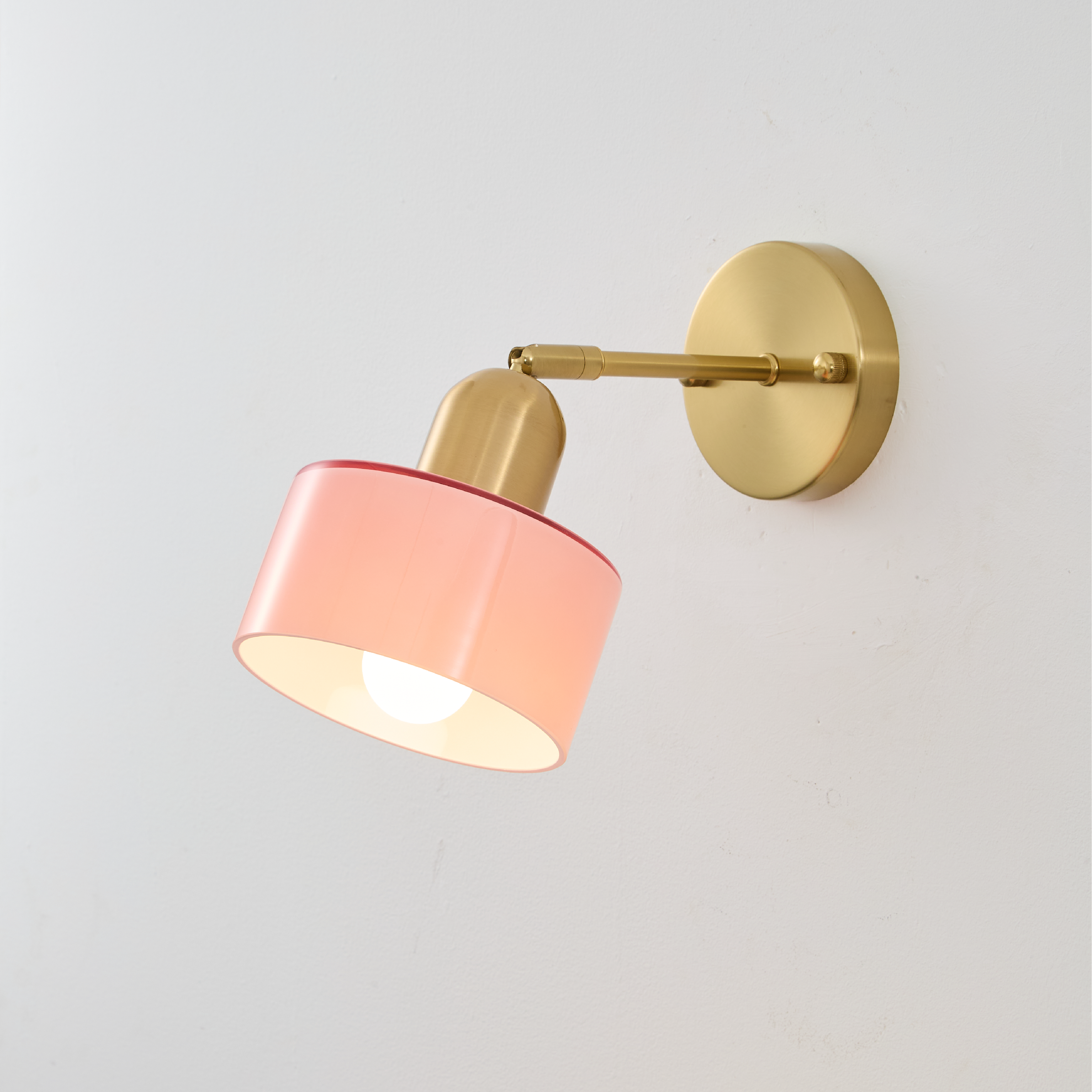 Bauhaus Colored Glass Wall Light – Modern Design