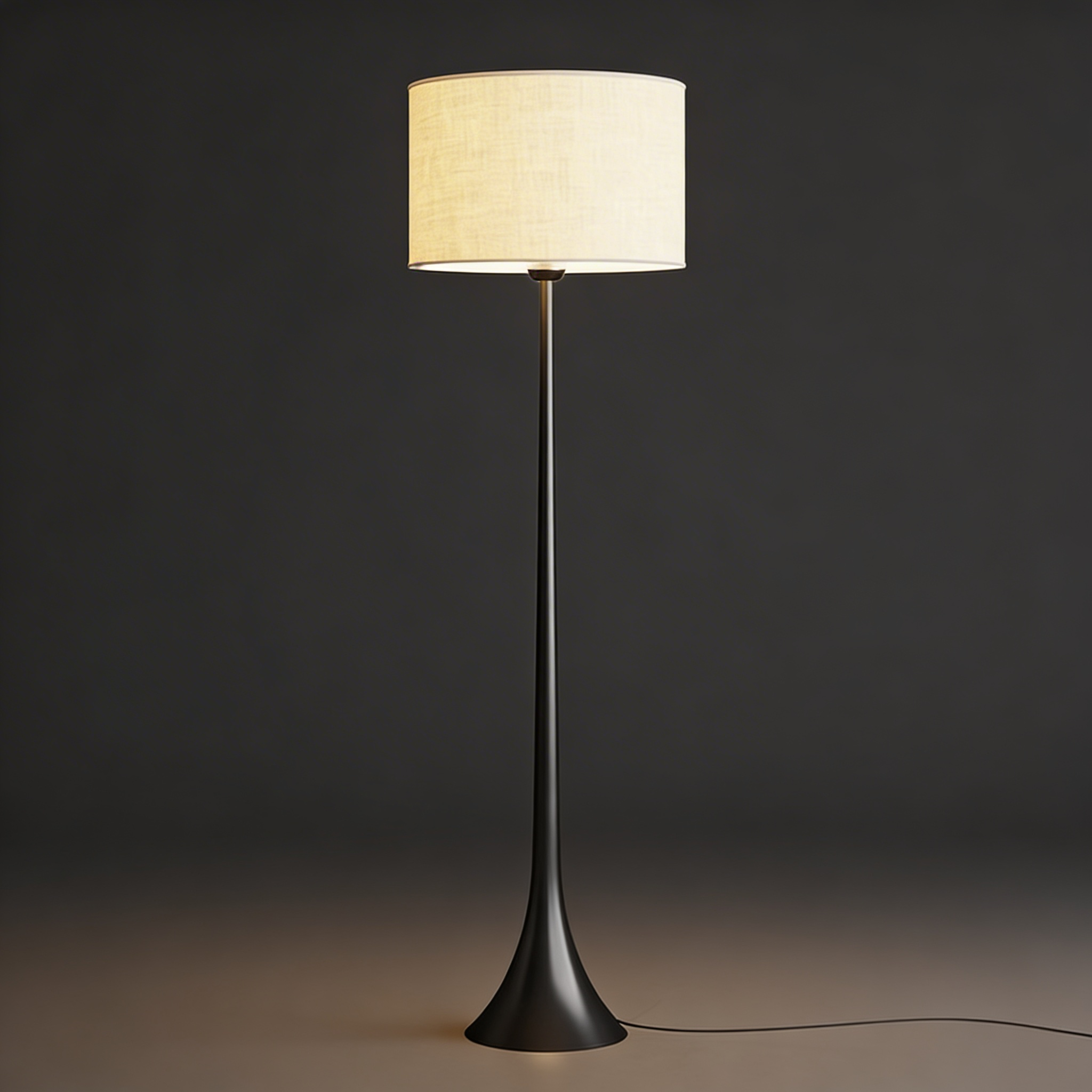 Anderos Silk Floor Lamp – Minimalist Design