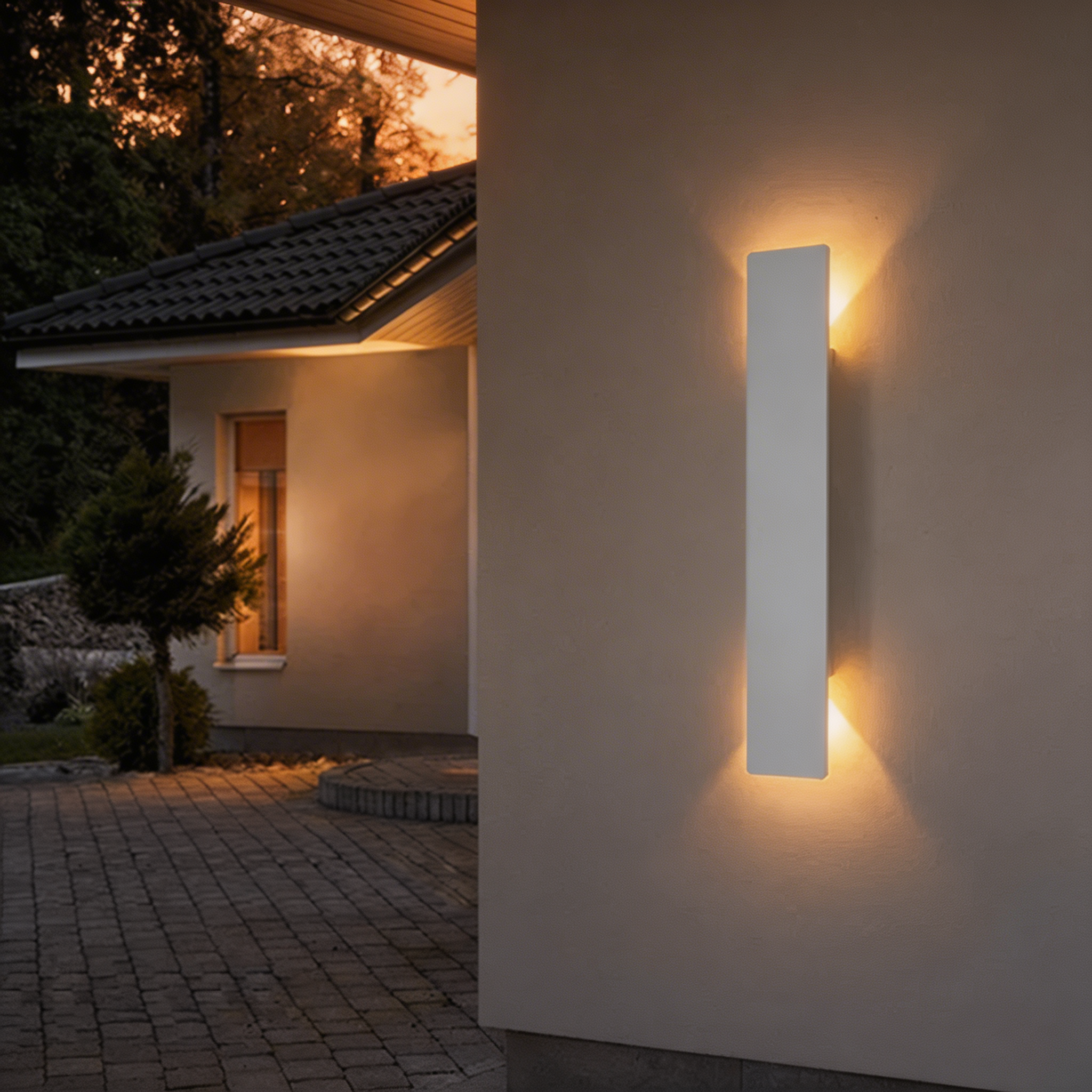 Waterproof Linear LED Wall Light – Outdoor