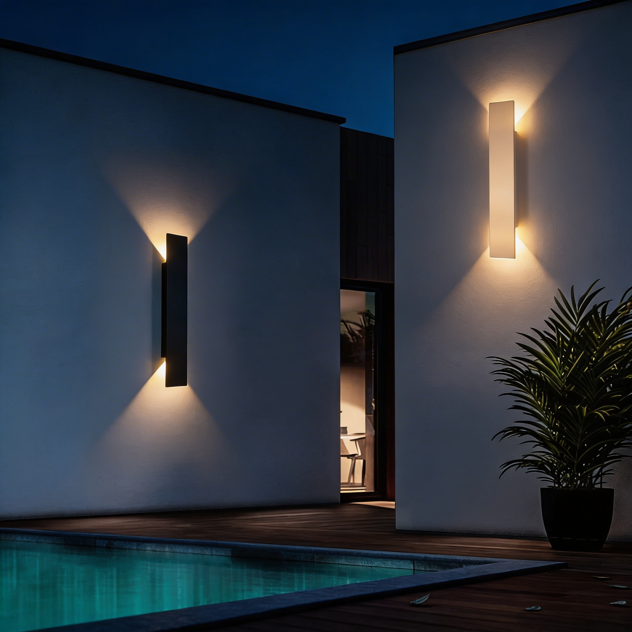 Waterproof Linear LED Wall Light – Outdoor