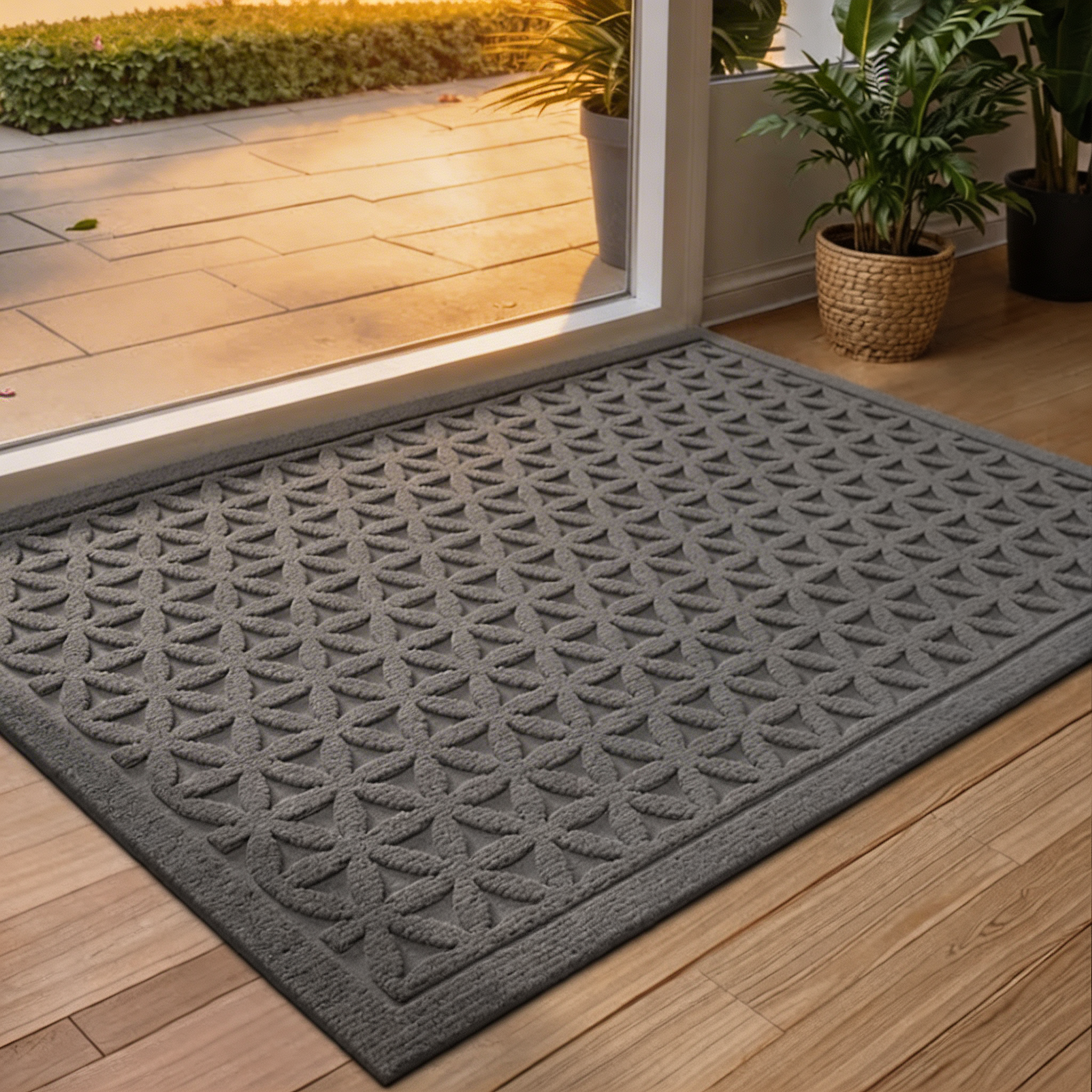 Water-Absorbent Non-Slip Door Mat – Indoor & Outdoor