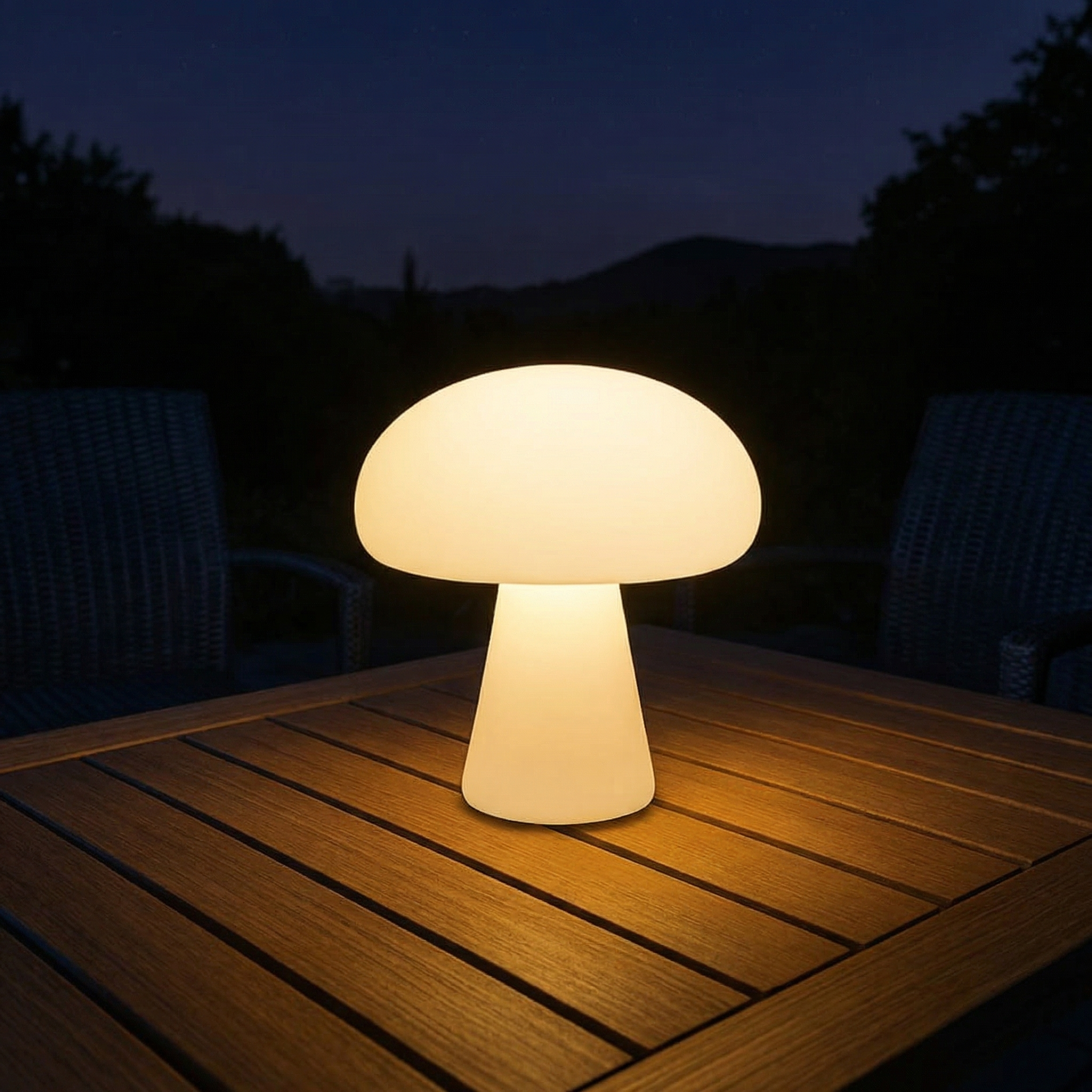 Mushroom Table Lamp – Indoor & Outdoor Use