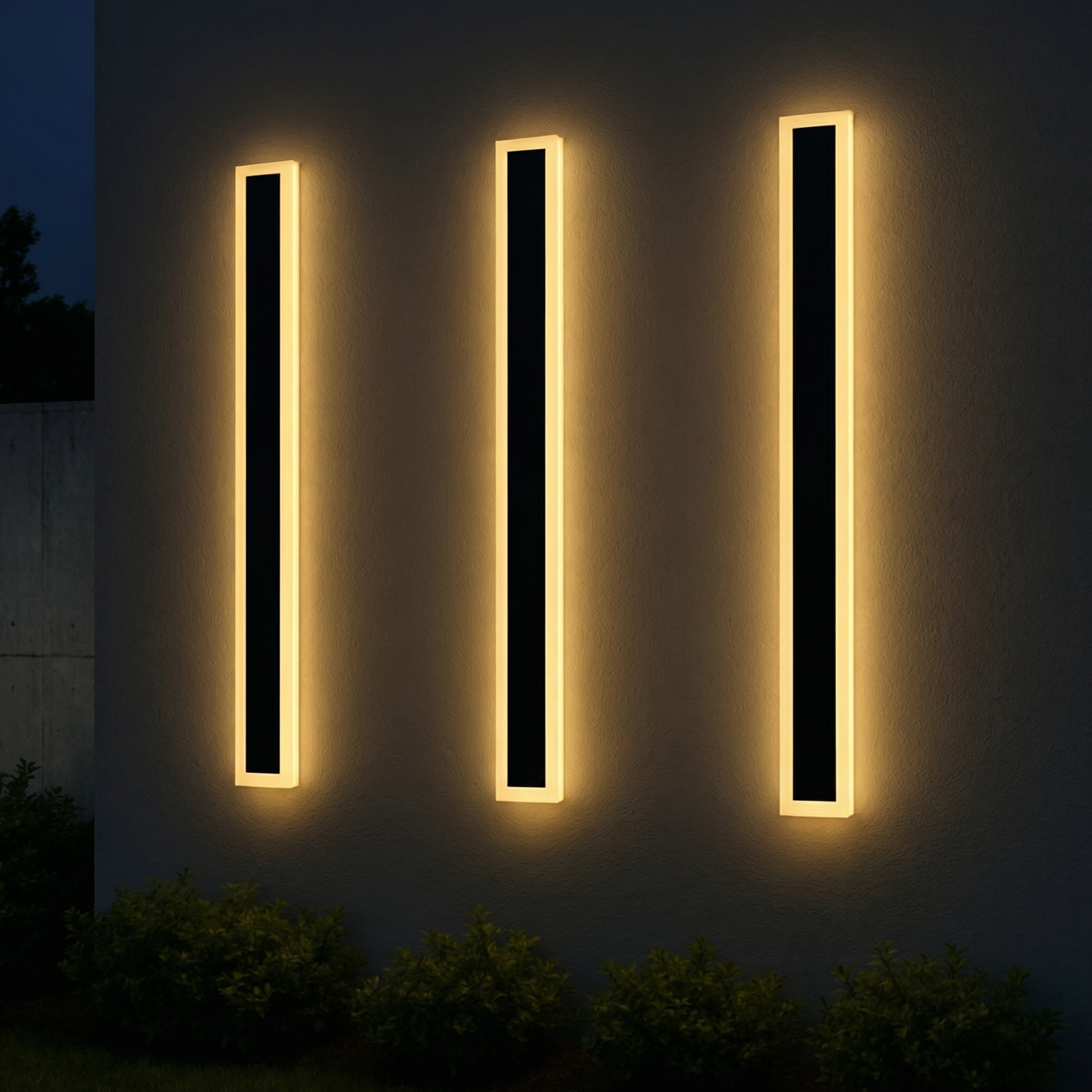 Outdoor LED Wall Light – Linear Design