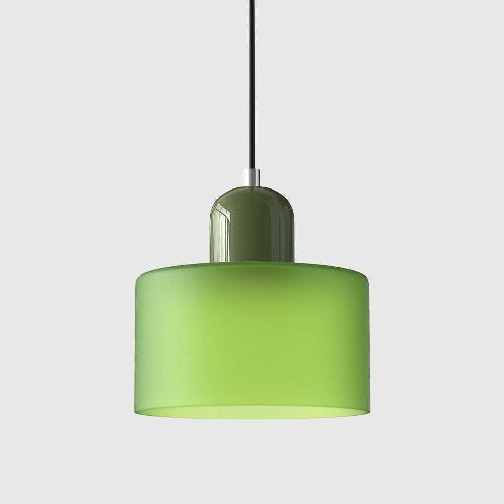 Bauhaus Pendant Light – Geometric Glass Design