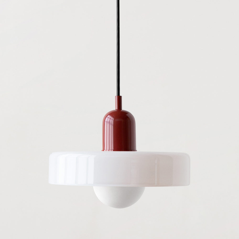 Bauhaus Colored Glass Pendant Light – Modern Design