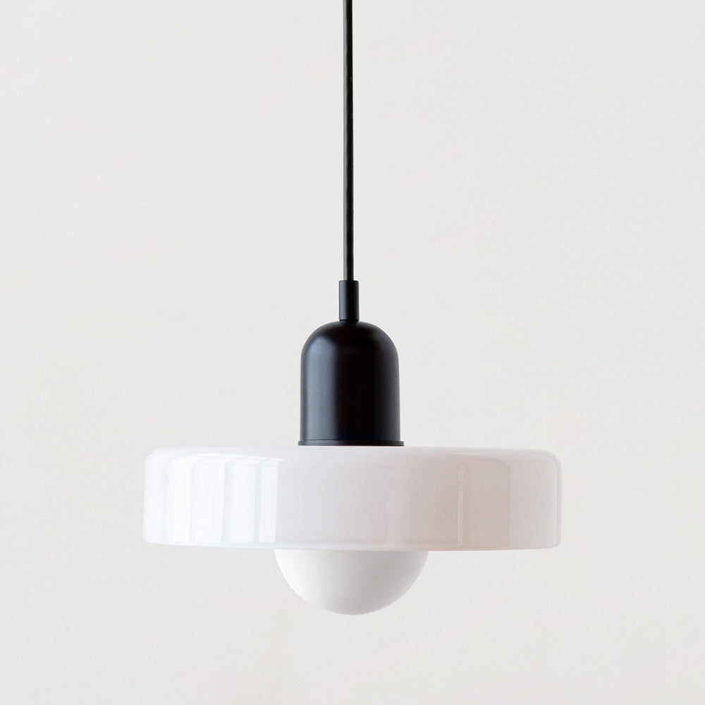 Bauhaus Colored Glass Pendant Light – Modern Design