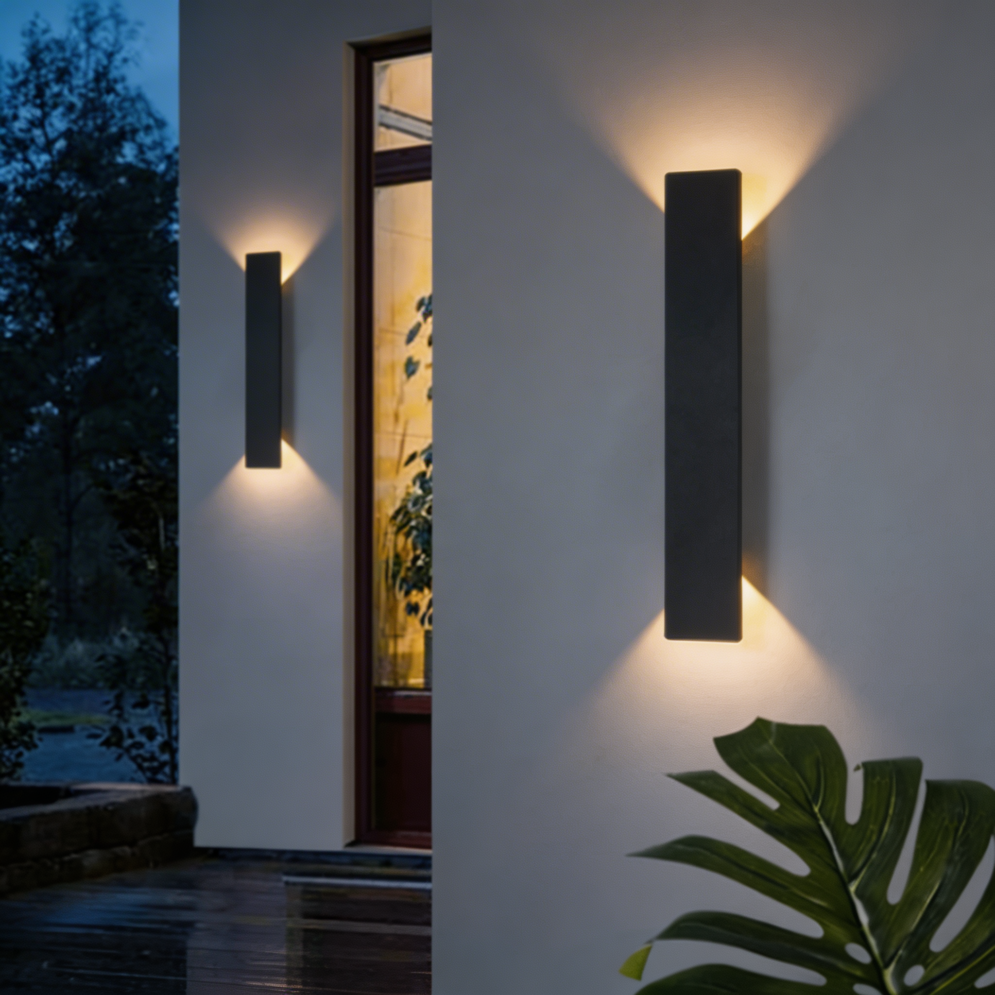 Waterproof Linear LED Wall Light – Outdoor