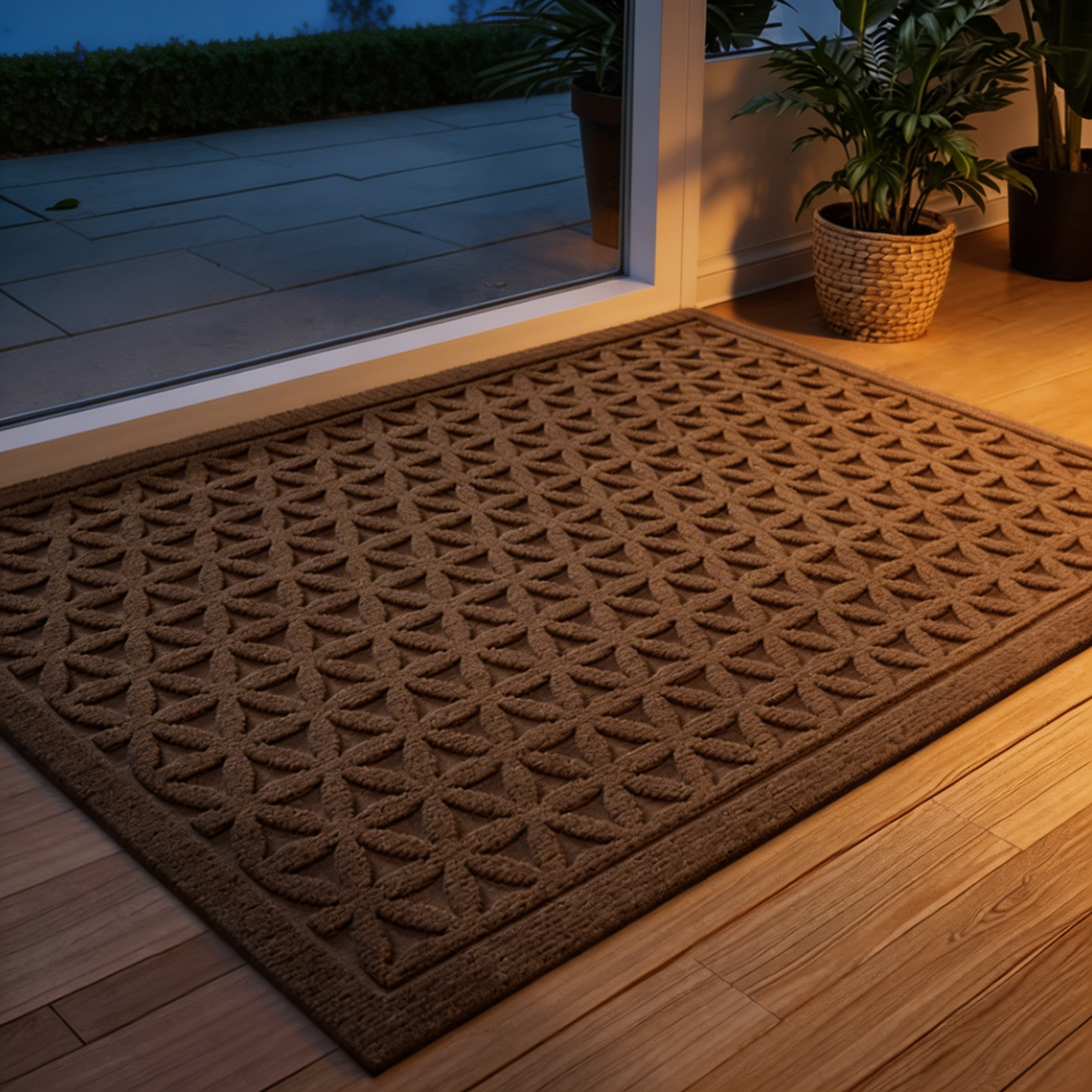 Water-Absorbent Non-Slip Door Mat – Indoor & Outdoor
