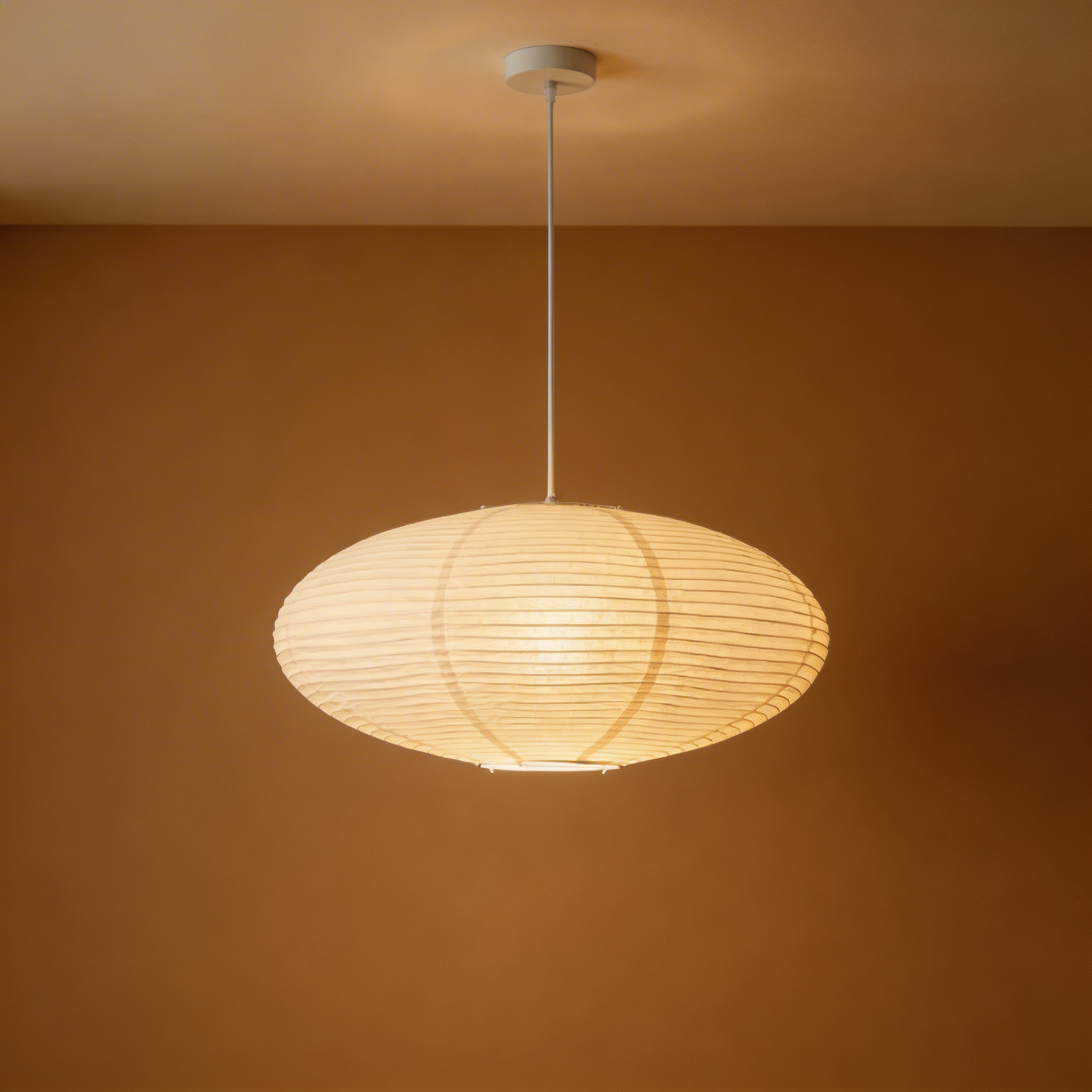 Wabi Paper Pendant Light – Natural Minimalist Design