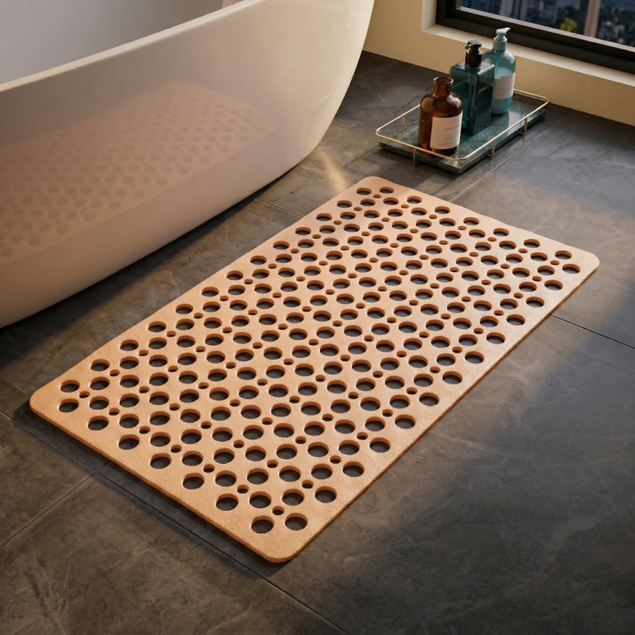 Antibacterial Non-Slip Shower Mat