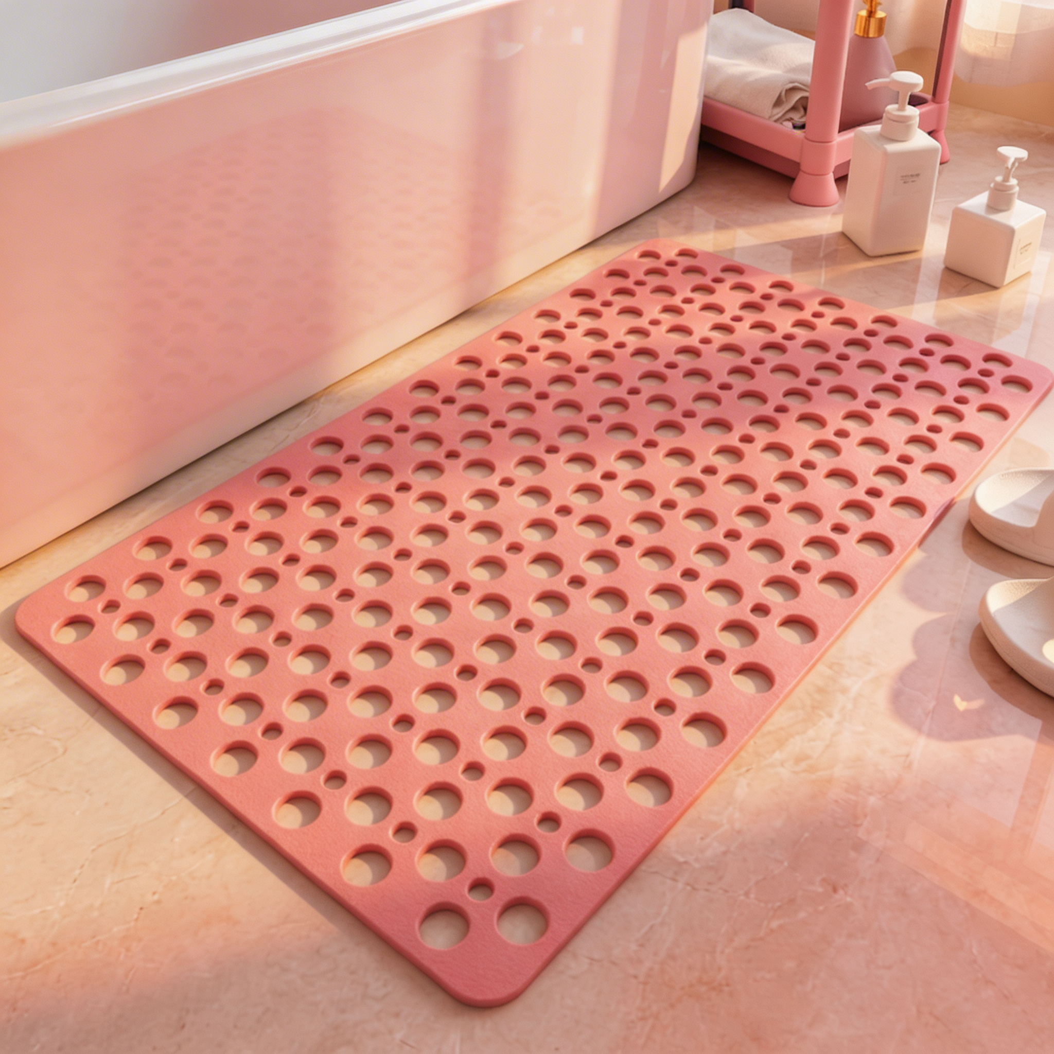 Antibacterial Non-Slip Shower Mat