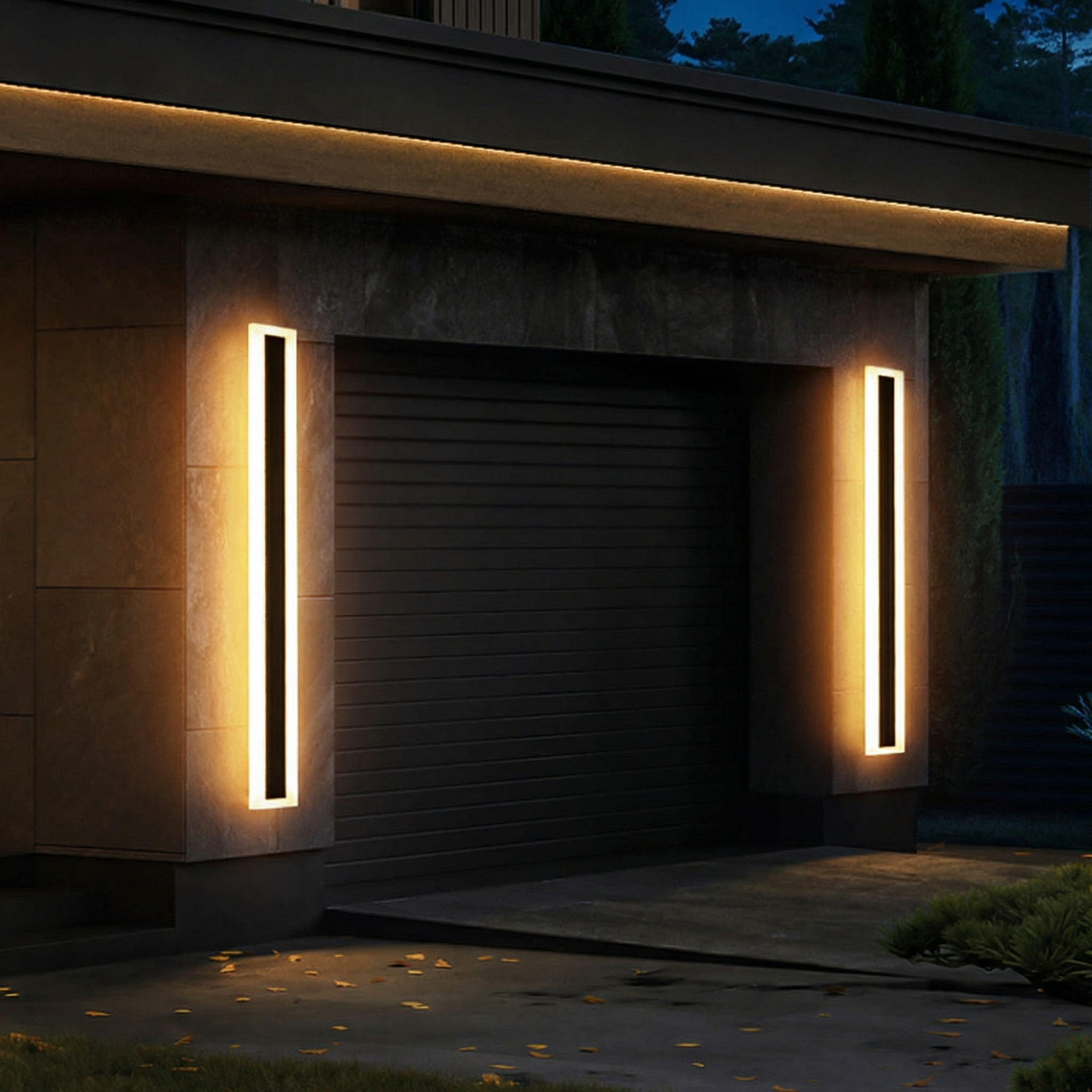 Outdoor LED Wall Light – Linear Design