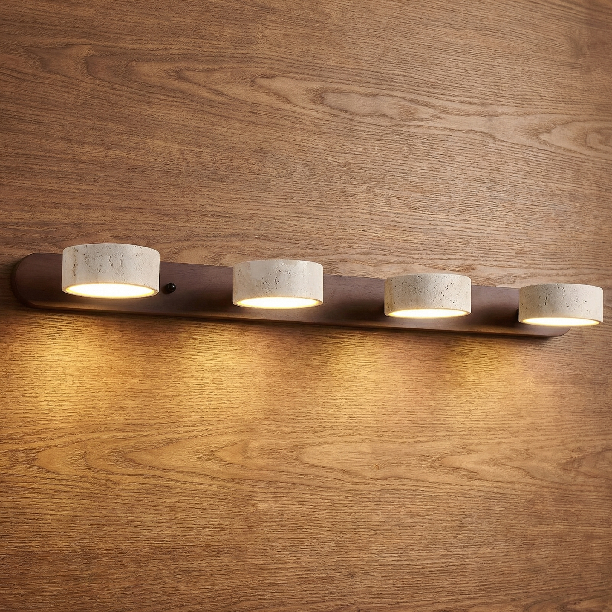 Travertine Wall Light – Natural Modern Design